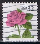 Sellos de America - Estados Unidos -  Scott  2492 Rosa Rosa (4)