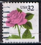 Stamps United States -  Scott  2492 Rosa Rosa (10)