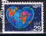 Stamps United States -  Scott  2535 Love (3)