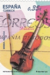 Stamps Spain -  instrumentos musicales- violin