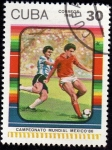 Sellos del Mundo : America : Cuba : Campeonato Mundial Mexico` 86