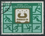 Stamps Cuba -  Universiada México '79