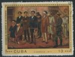 Stamps Cuba -  Cent. Fusilamiento de los Estudiantes