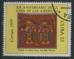 Stamps Cuba -  XX Aniv. Casa de las Américas