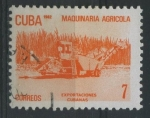 Sellos de America - Cuba -  Exportaciones Cubanas - Maquinaria Agrícola