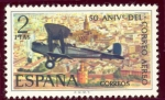 Stamps Spain -  1971 50º Aniversario Correo Aéreo - Edifil:2059