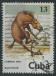 Stamps Cuba -  Equinos