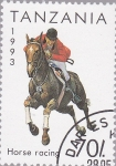 Stamps Tanzania -  caballos