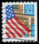 Stamps United States -  Scott  2914 Bandera (5)