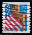 Stamps United States -  Scott  2915 Bandera (5)