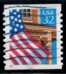 Stamps United States -  Scott  2915 Bandera (6)