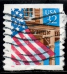 Stamps United States -  Scott  2915 Bandera (10)