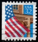 Stamps United States -  Scott  2915A Bandera (4)