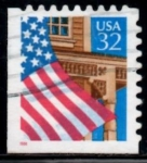 Stamps United States -  Scott  2915A Bandera (9)