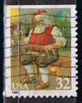 Sellos de America - Estados Unidos -  Scott  3007 Santa Claus (1)