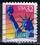 Stamps United States -  Scott  3122 Estatua de la Livertad (3)