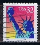 Stamps United States -  Scott  3122 Estatua de la Livertad (4)