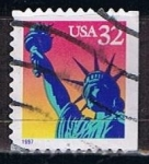 Stamps United States -  Scott  3122 Estatua de la Livertad (5)