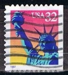 Stamps United States -  Scott  3122 Estatua de la Livertad (7)