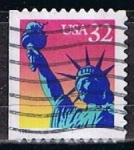 Stamps United States -  Scott  3122 Estatua de la Livertad (10)