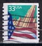 Stamps United States -  Scott  3281  Bandera y Ciudad (5)