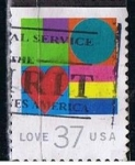 Stamps United States -  Scott  3657 Love (2)