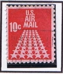 Stamps United States -  Scott  C72 Estrllas