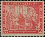 Sellos de Europa - Alemania -  leipziger messe