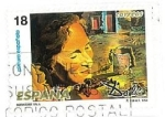 Stamps Spain -  Obras de Salvador Dalí