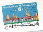 Stamps Spain -  IX Cent. Fuero de Logroño