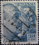 Sellos de Europa - Espaa -  escudo de españa franco