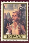 Sellos del Mundo : Europa : Espa�a : 1970 Día del Sello. Luis de Morales. San Esteban - Edifil:1963