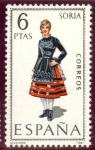 Stamps Spain -  1970 Trajes tipicos españoles. Soria - Edifil:1957