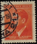 Stamps Germany -  Bohemia & Moravia (deutsches reich)