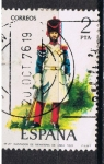 Sellos de Europa - Espa�a -  Edifil  2351  Uniformes militares.  