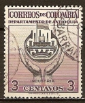 Sellos de America - Colombia -  Departamento de Antioquia.