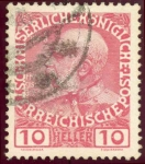 Stamps Austria -  1908-13 Francisco Jose 1º -Ybert:106