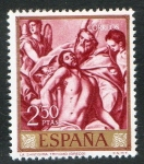 Stamps Spain -  1336-  Domenico Theotocopoulos 