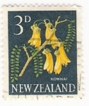 Sellos de Oceania - Nueva Zelanda -  kowhai