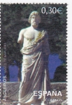 Stamps Spain -  museo de ampurias-Asclepios