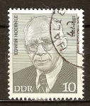 Stamps Germany -   Edwin Hoernle 1883-1952 (politico)DDR.