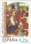 Stamps Spain -  adoración de los reyes magos Calzadilla de los barrios