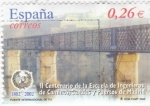 Stamps Spain -  II Centenrio de la Escuela de Ingenieros de Caminos,Canales y Puertos de Madrid