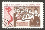 Stamps Vietnam -  2 - Elecciones Generales, electores delante de la urna