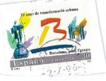 Stamps Spain -  Barcelona ponte guapa