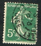 Stamps France -  Republique Francaise . Postes.