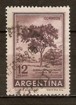 Stamps Argentina -  Árbol de quebracho colorado.