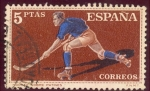 Sellos del Mundo : Europa : Espa�a : 1960 Deportes. Hockey sobre patines - Edifil:1315