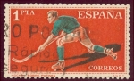 Sellos del Mundo : Europa : Espa�a : 1960 Deportes. Hockey sobre patines - Edifil:1310