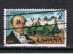 Sellos de Europa - Espa�a -  Edifil  2173  125º Aniver. del Ferrocarril Barcelona-Mataró.  